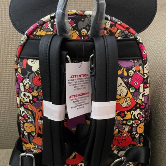 Loungefly Mickey & Friends Halloween Mini Backpack main image 3